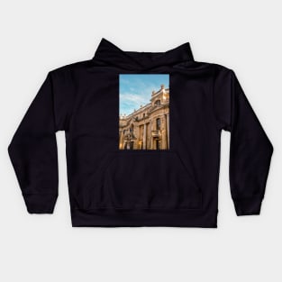 Historic lodge, Norfolk Kids Hoodie